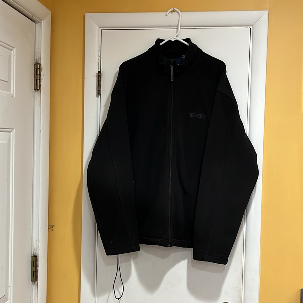 Men’s fleece full zipper front sweater!